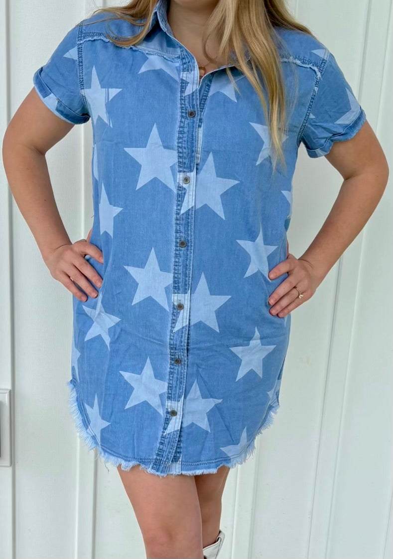 American Honey Denim Dress