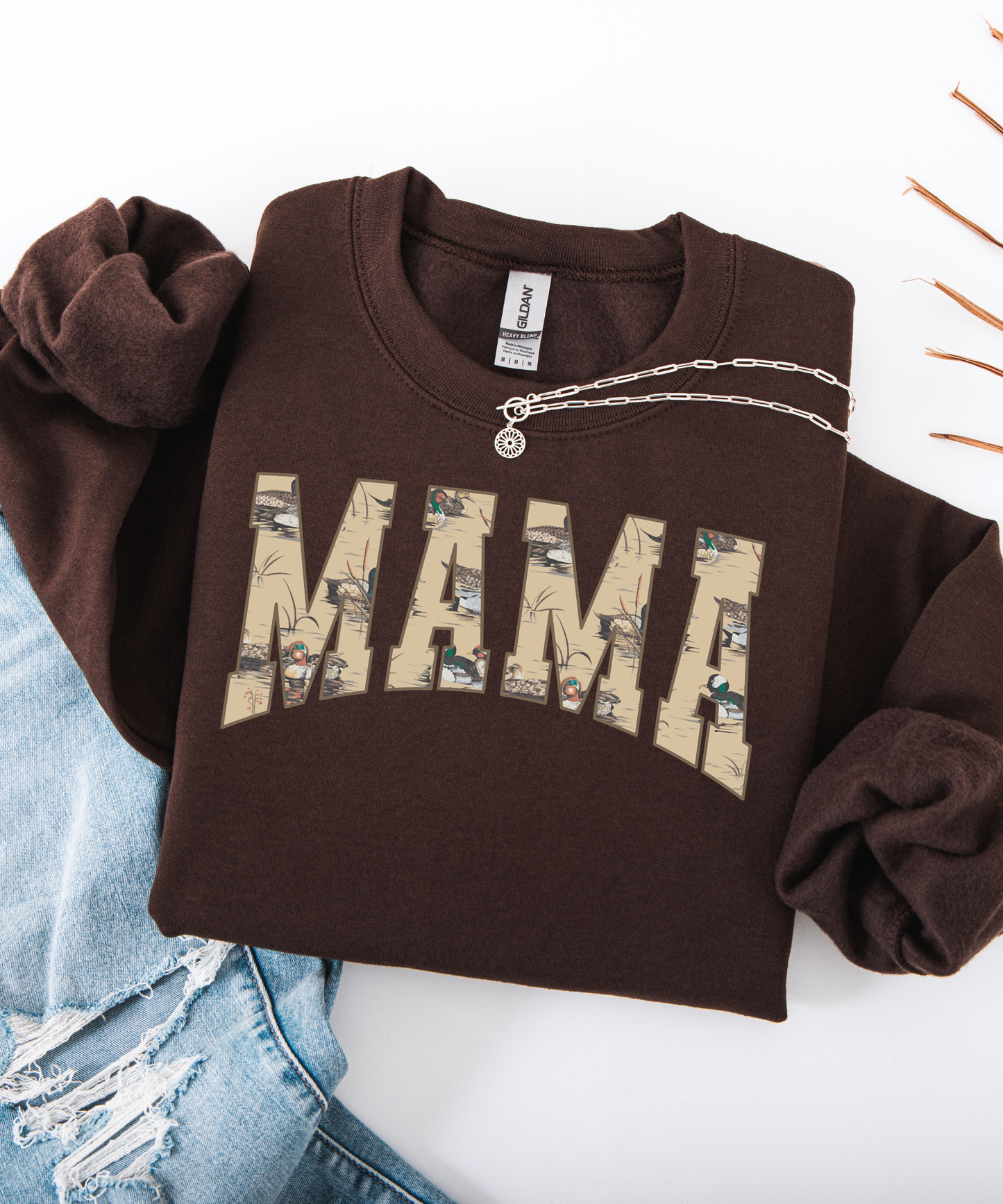 Duck Hunting Mama Crewneck