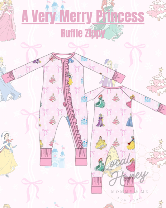 Pre order Ruffle Zippy A Very Merry Christmas