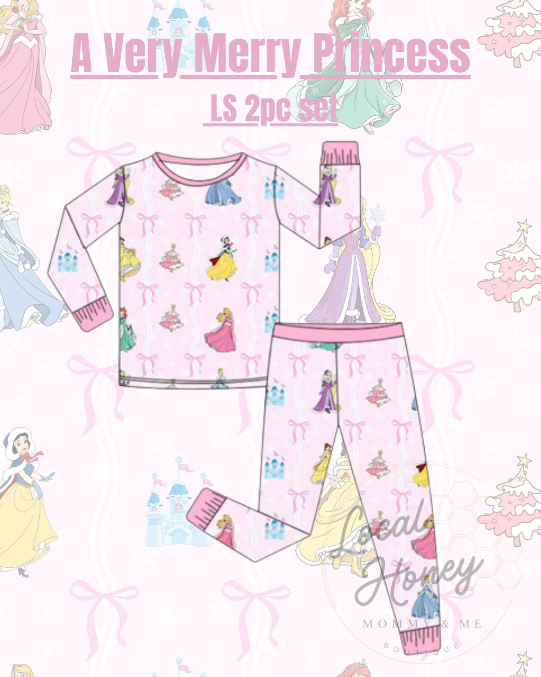 Pre order LS Set A Very Merry Princess
