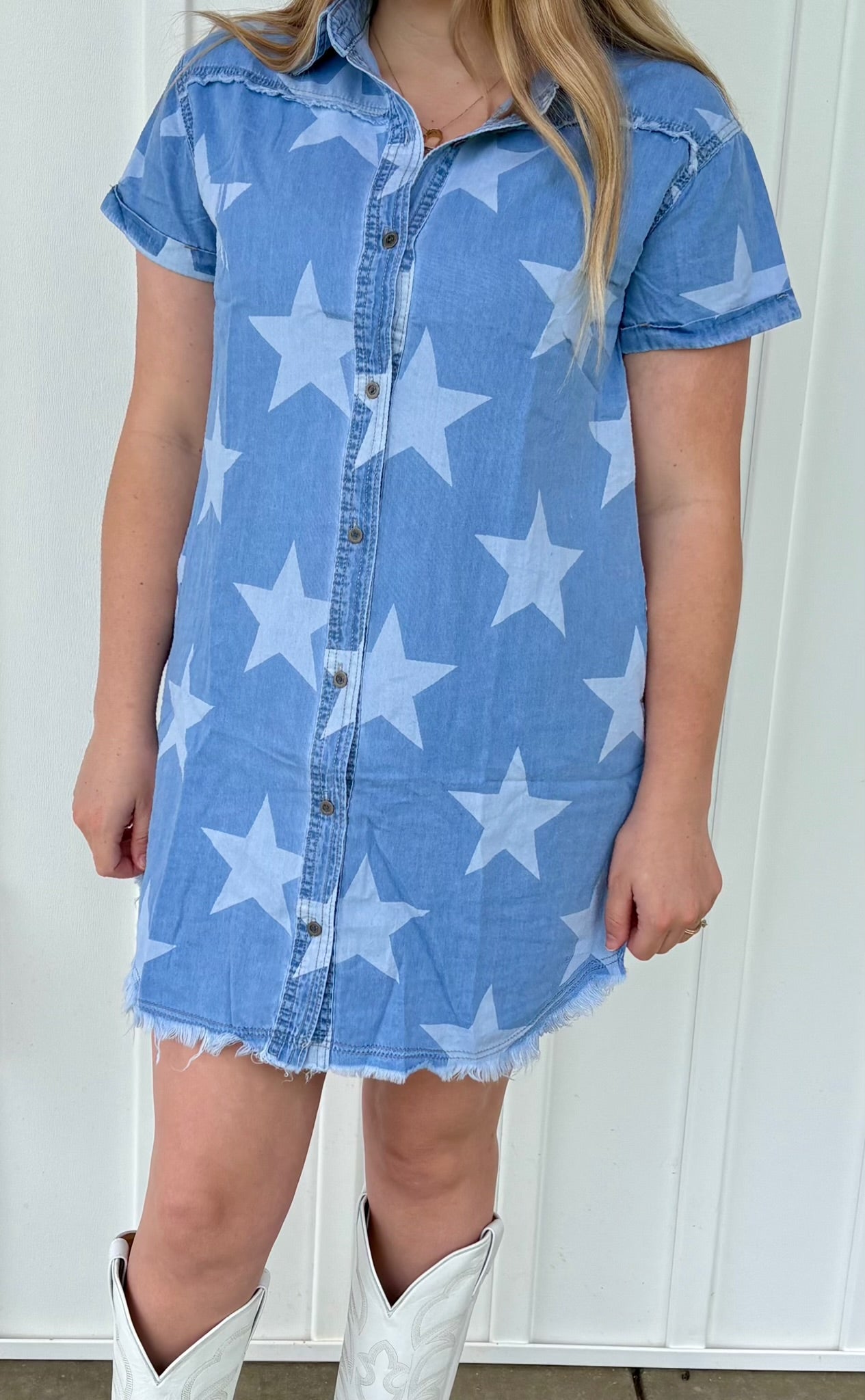 American Honey Denim Dress