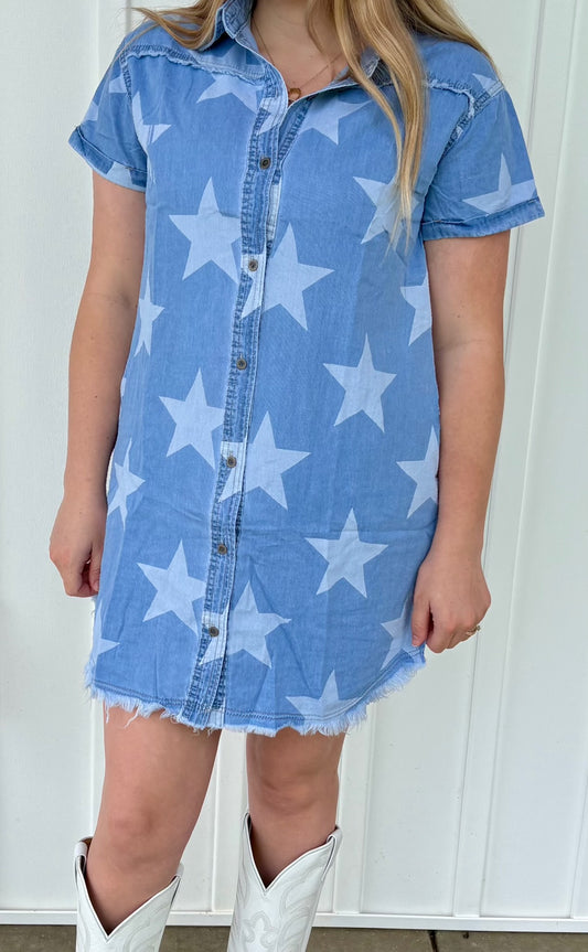 American Honey Denim Dress