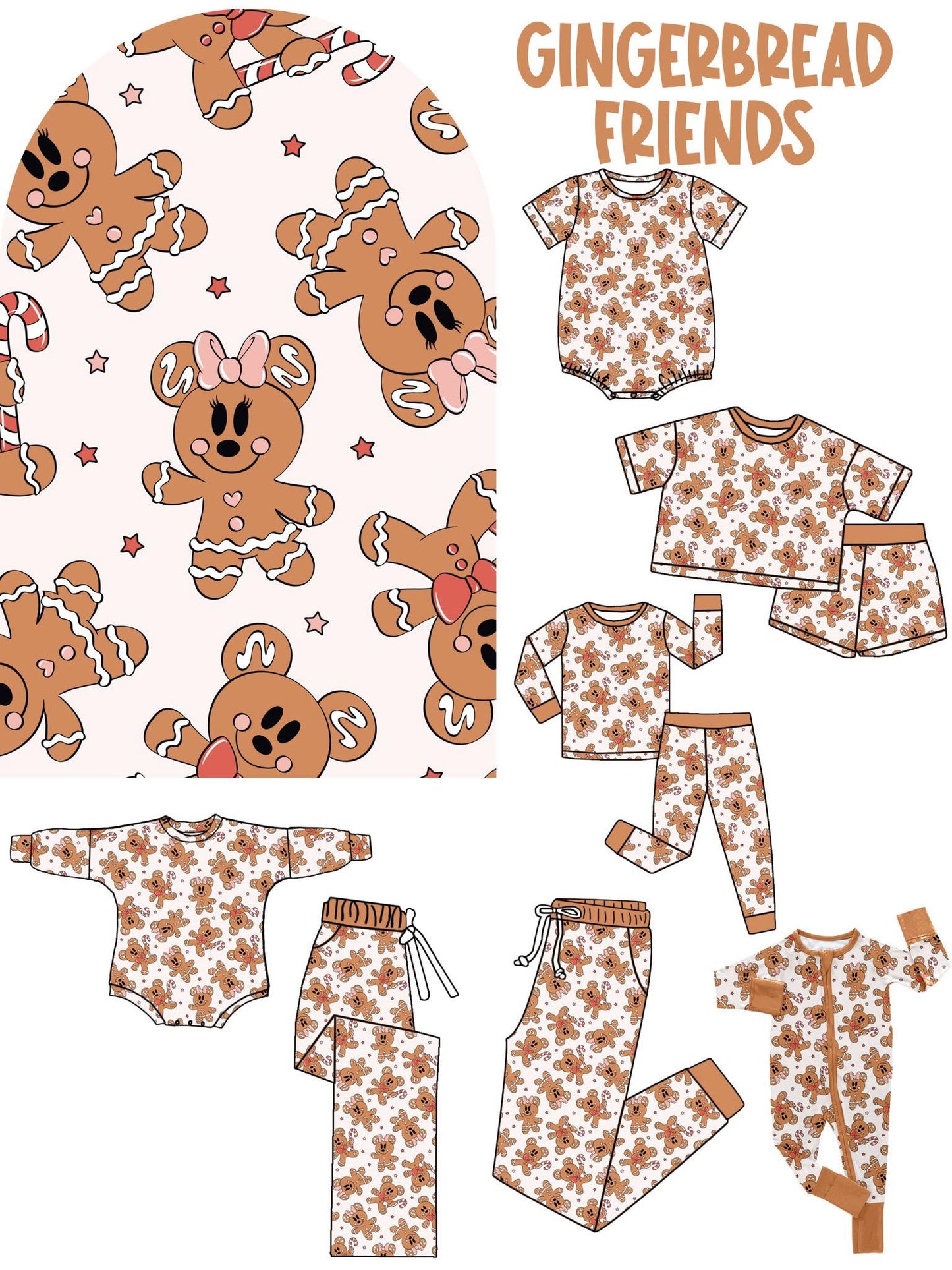 Gingerbread Friends Preorder ETA MID-LATE SEP