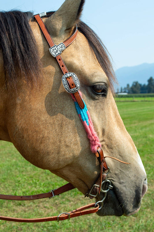 Mohair Wool Headstall