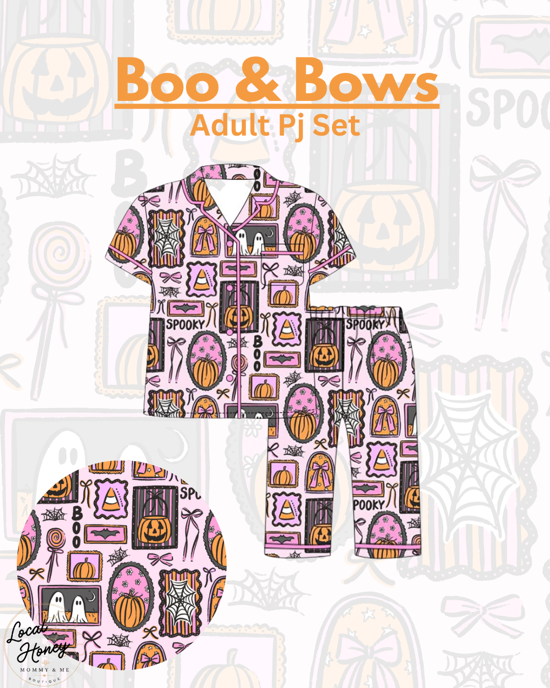 Pre Order Adult Boo & Bows