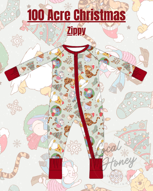 Pre order Zippy 100 Acre Christmas