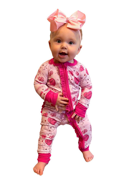 Love Notes Bamboo Zippy