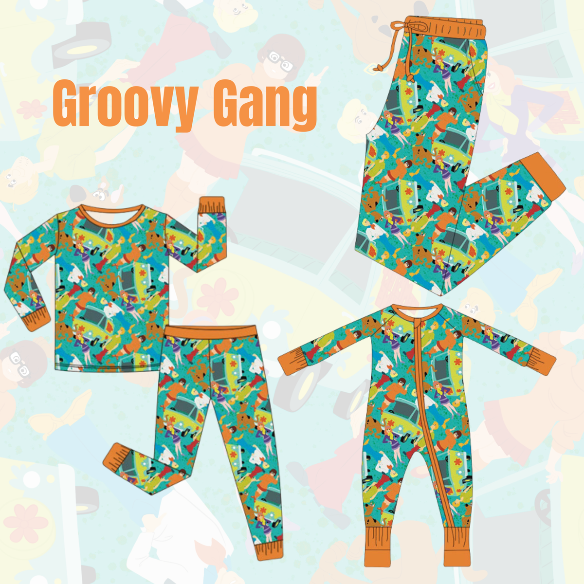 Pre order Groovy Gang LS set