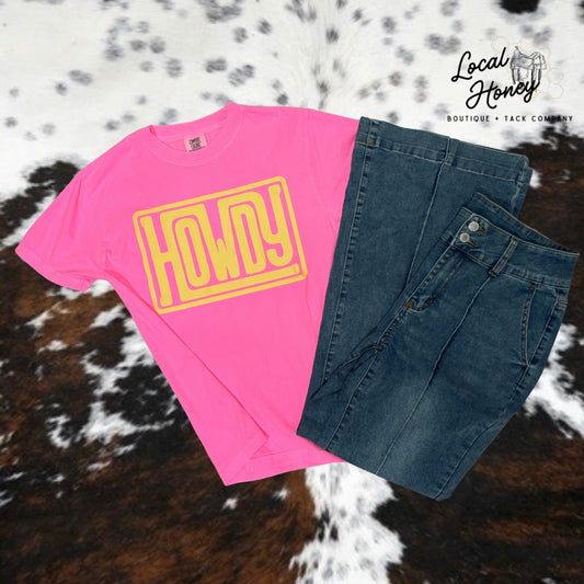Neon Howdy Comfort Color