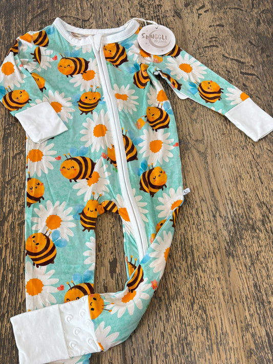 9-12 Snuggle Bums Bamboo Zippy