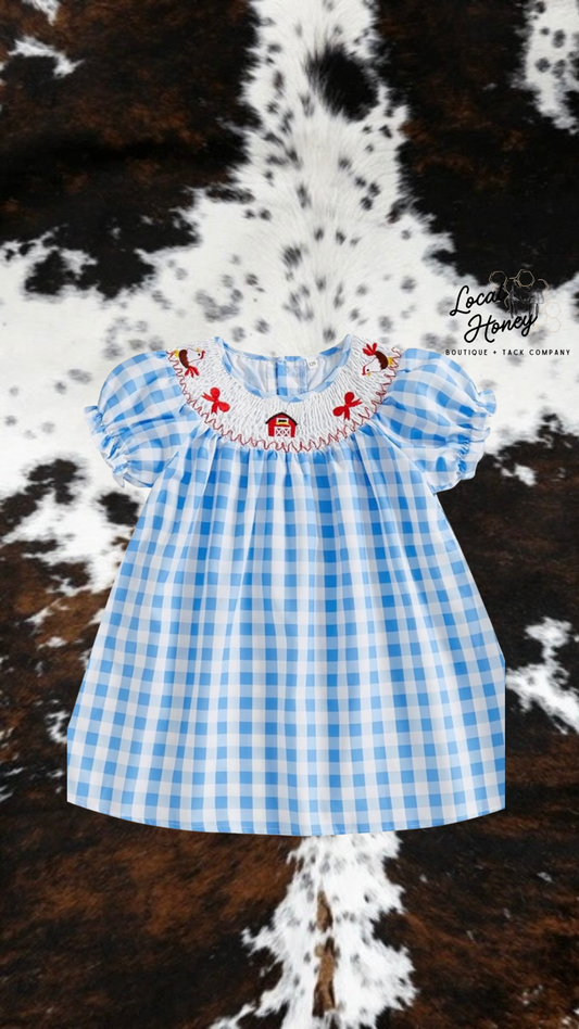 Farm Smocked Dress