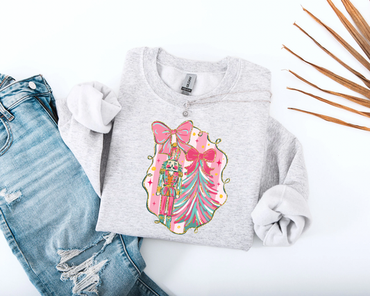 Preppy Nutcracker Crewneck