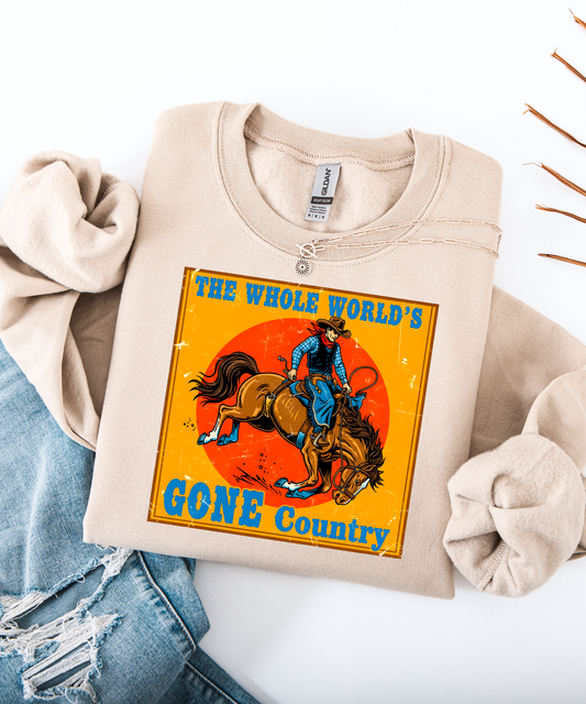 Gone Country Crewneck