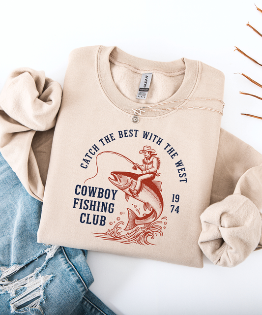 Cowboy Fishing Club Crewneck