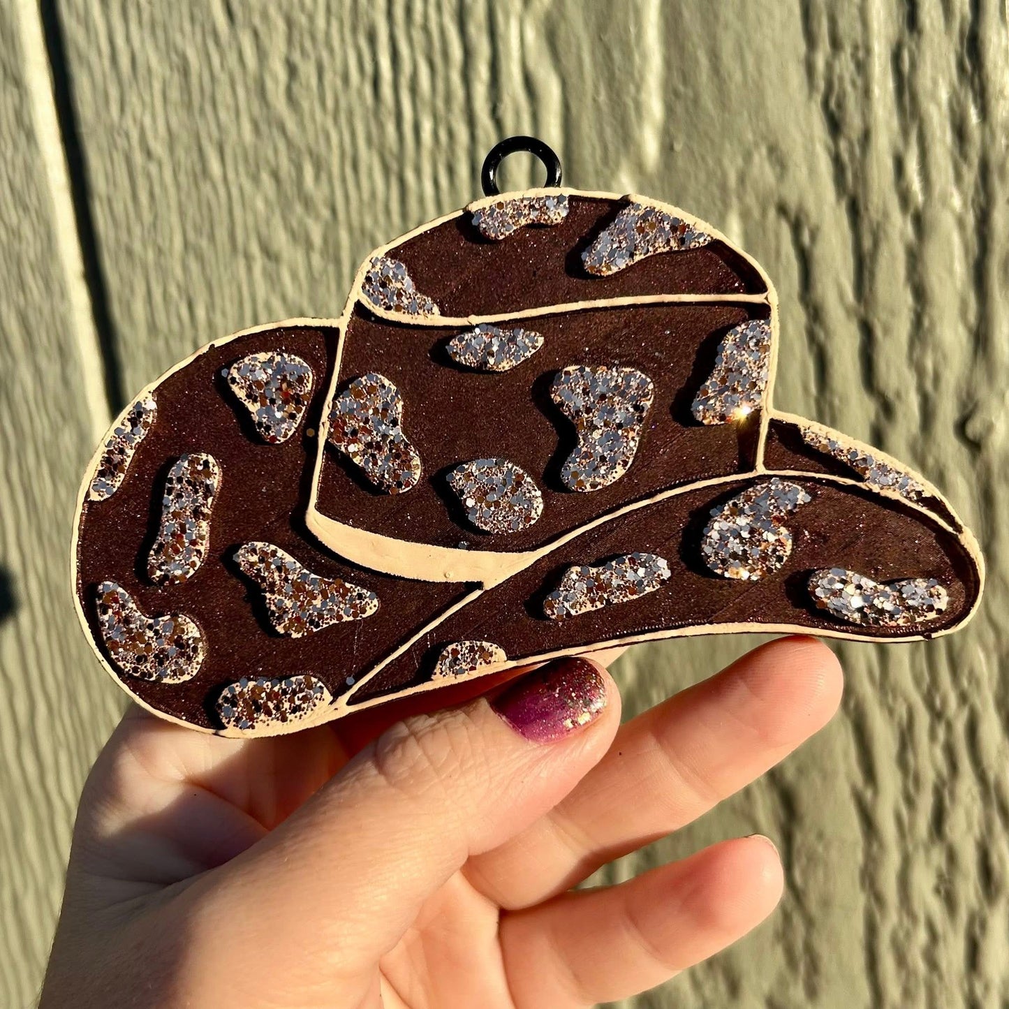 Cowboy Hat Freshie - Fragrance: Vanilla Chai Latte