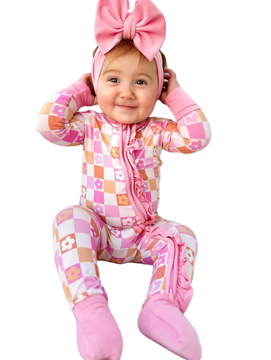 Flower Power Bamboo Zippy