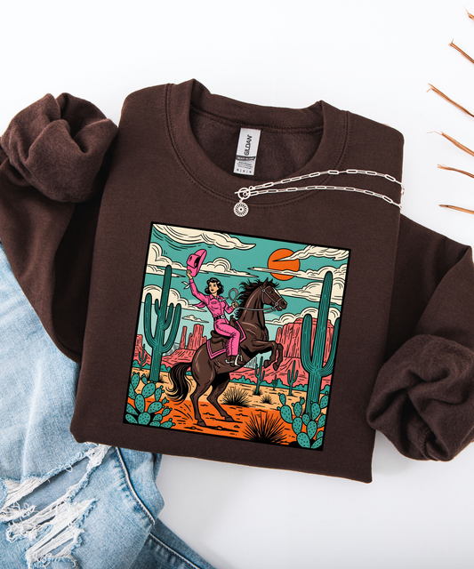 Desert Cowgirl Crewneck