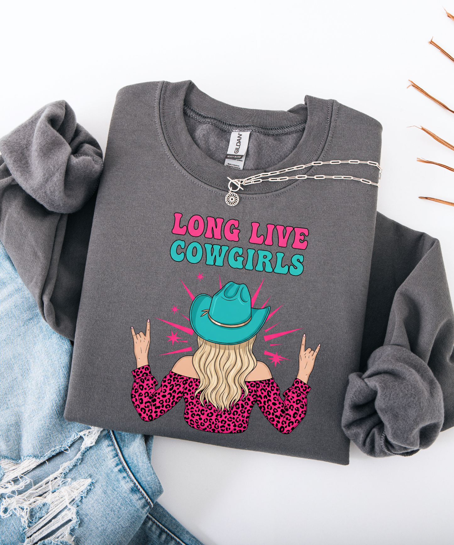Long Live Cowgirls Crewneck
